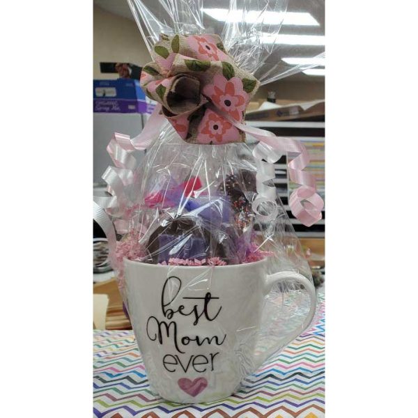 Mother's Day Large Porcelain Mug filled with Goodies